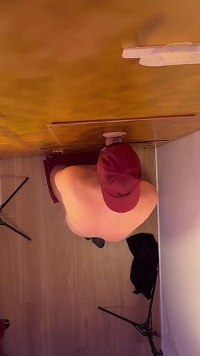 Hot Sweet Boy Gets Raw Bareback Fucked Deep at Czech Gloryhole - Xl Cock Breeding on Fuck Bench