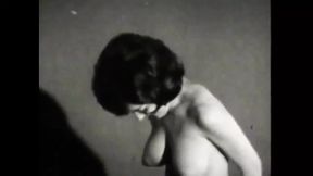 Cute Vintage Nude Striptease