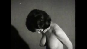 Cute Vintage Nude Striptease