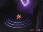 3d hot sexy dickgirl fucks hard a horny sweet teen on fashion model podium