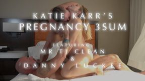 Double creampie for Pregnant hotwife! - Danny Luckee