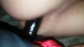 Amateur Pegging Husband Home