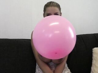 Large melons Lady and pink balloon (Lady Pink)