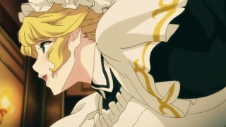 A Blonde Maid with Huge Tits Loves Sucking Cock