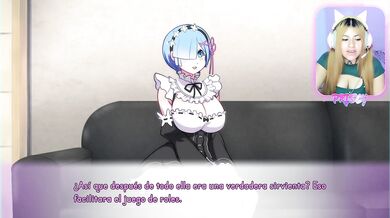 Rem is timid but loves fucking big tits waifu hub casting couch