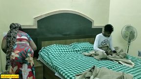Indian hot XXX webseries sex! Desi Tribal girl fucking with rich teen boy!
