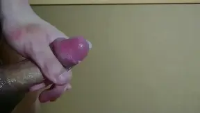 Japanese Solo Boy 18+ Masturbates with Lotion for Massive Cum Shot ASMR