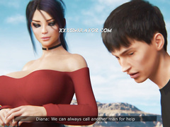 ▹ While BF Fixes the Engine, GF Gets Creampied in the Mid of Nowhere by BBC Mechanic