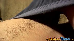 Gorgeous straight youngster Puppy plays with his hard dick