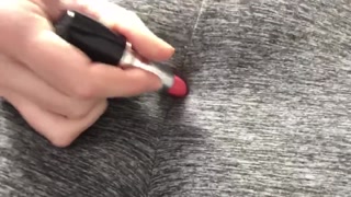 Masturbating fully clothed to wet orgasm