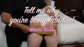 Tell me why youre being Paddled - Stevie Rose HD 1080p M4v