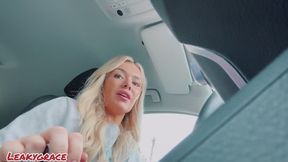 Stepmother changes your nappy in the car