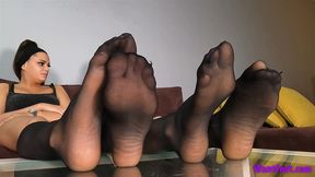 Sisters Nylon Soles - Pantyhose - HD MP4