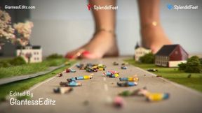 Giantess Splendid -  Tiny Town 1 by @giantesseditz