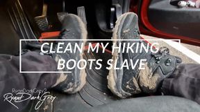 CLEAN MY HIKING BOOTS SLAVE - HUMILIATION - 10MIN 42SEC