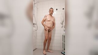Actually, I was planning to take a hasty douche, but unluckily!! My bod is so super-fucking-hot and ultra-kinky that I have to masturbate off and embark finger-banging my backdoor. Fortunately, my XL ass buttplug was lounging nearby, and briefly I was sho