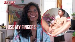 ”Ersties - Columbian Beauty Caroline Fingers Herself Outdoors”