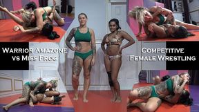 Warrior Amazone vs Miss Frog: Competitive Female Wrestling (March 2026)
