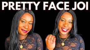 Pretty Face JOI ft Queen Ava - This face fetish scene features red lipstick, lipstick kisses, masturbation encouragement, lipstick fetish, dirty talk, and cum countdown - 1080 MP4