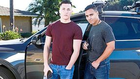 Anthony Moore & Tristan Hunter in Car Fooled - NextdoorWorld