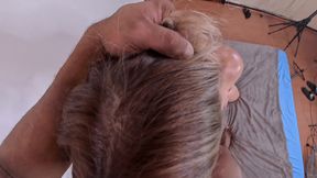 Interracial Deep Blowjob and Intense Bareback Anal Fuck - POV