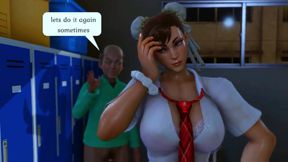 Street Fighter-chun Li ( Part 01) - Hentai 3D 101