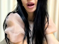 Beautiful brunette in sexy solo fingering masturbation 4 wmv