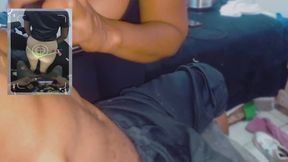 BODY SHAVING DILDO AND DOGGY STYLE BACKSHOT