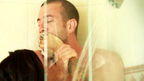 ”Trash bitch Bonnie gets a shower dicking”