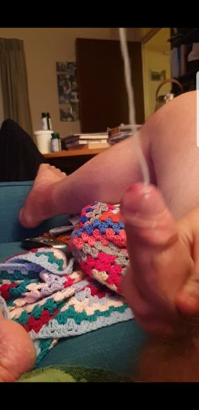 Huge, spectacular cumshot