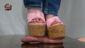 Two Sandal Ball Crushing! SD