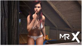 Dusklight Manor - watching through window E1 #67