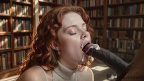 i caught a cute girl masturbating in the library and fucked her in her big ass [ai]