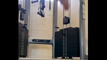 Pulling Up Bulge in Gym(SFW)