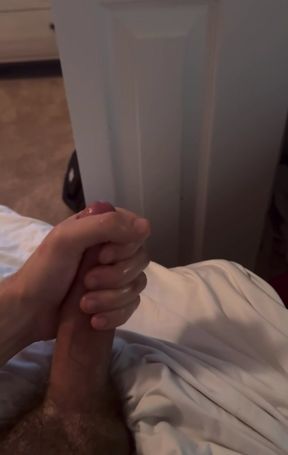 Moaning cumshot after my hot neighbor leaves