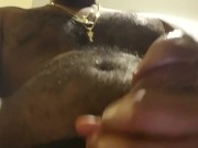 Big cuban dick squeezing some vanilla