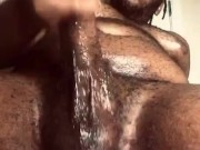 Thick Big Black Dick Close Up Stroke - Daddy Dame