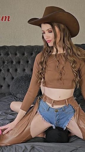 Cowgirl Face Riding