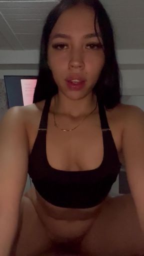 I picked up a bitch at the club and got her to my place. She needed it badly