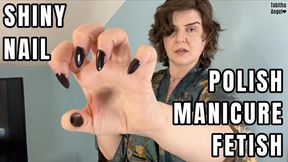 Shiny Nail Polish Manicure Fetish