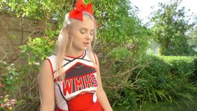 Intense Dirty Talking Sex with Flexible Cheerleader