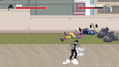 Nerdy Weeb Gets Rough Anal Fucked by Cammy And Tifa