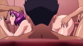 Husband Adores Watching His Wife Get F*cked By Strangers - Hentai Raw