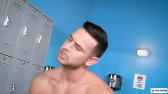 Sebastian Kross Muscle Fuck in HotHouse Locker Room