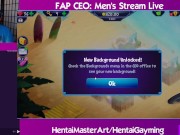 Waterfall shower! Fap CEO:Men Stream #6 W/HentaiGayming