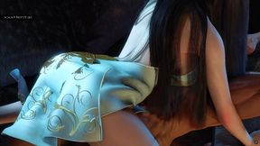 Beauty Pixelated Beauty with Dangerous Curves - 3D Animation Hentai