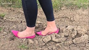 Pink Spike Louboutins get Trashed by Kat