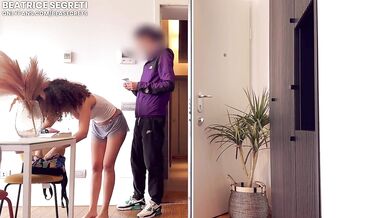 Seduce Delivery Boy Fucks Italian Whore Beatrice Tongue Cum Gush