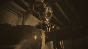 Gas Mask Fisting Sepia with Patricia and Valeska
