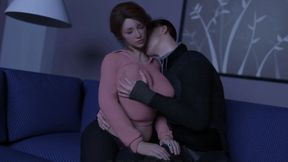 Amateur wife cheats on hubby with biggest pole